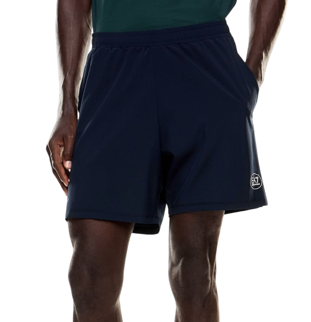 Мужские теннисные шорты EA7 Tennis Pro - armani blue