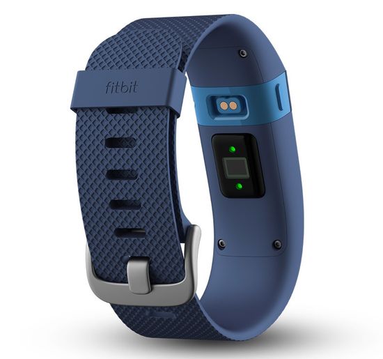 Умный фитнес-браслет Fitbit Charge 2, Синий (S), FB407SBUS-EU