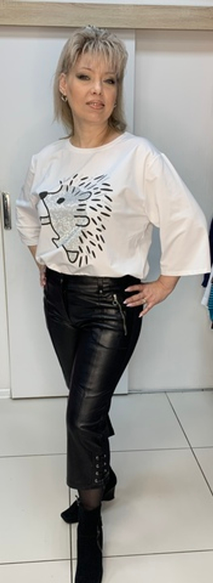 Комбинированные французские капри