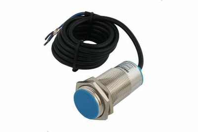 INNOCONT Индуктивный датчик, M30x1,5, L=78 мм, экранированный, зона срабатывания 10 мм, -25 +60 С, 12…24 VDC, IP65, выход: NPN NO, макс. ток 200 мА, кабель 2 м SL-30N10C