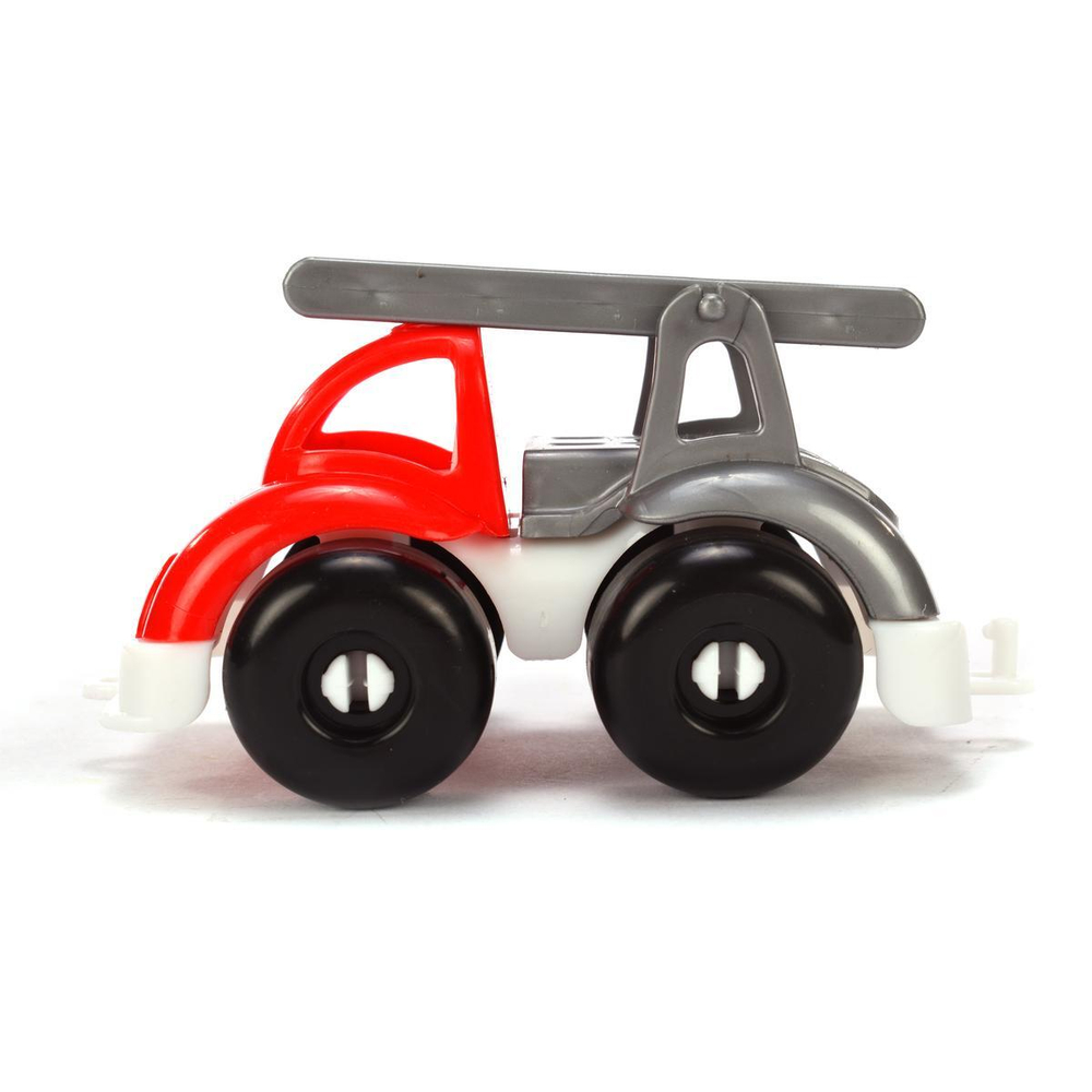 Машинка пожарная "Вжух в городе" 10 см (КНОПА)