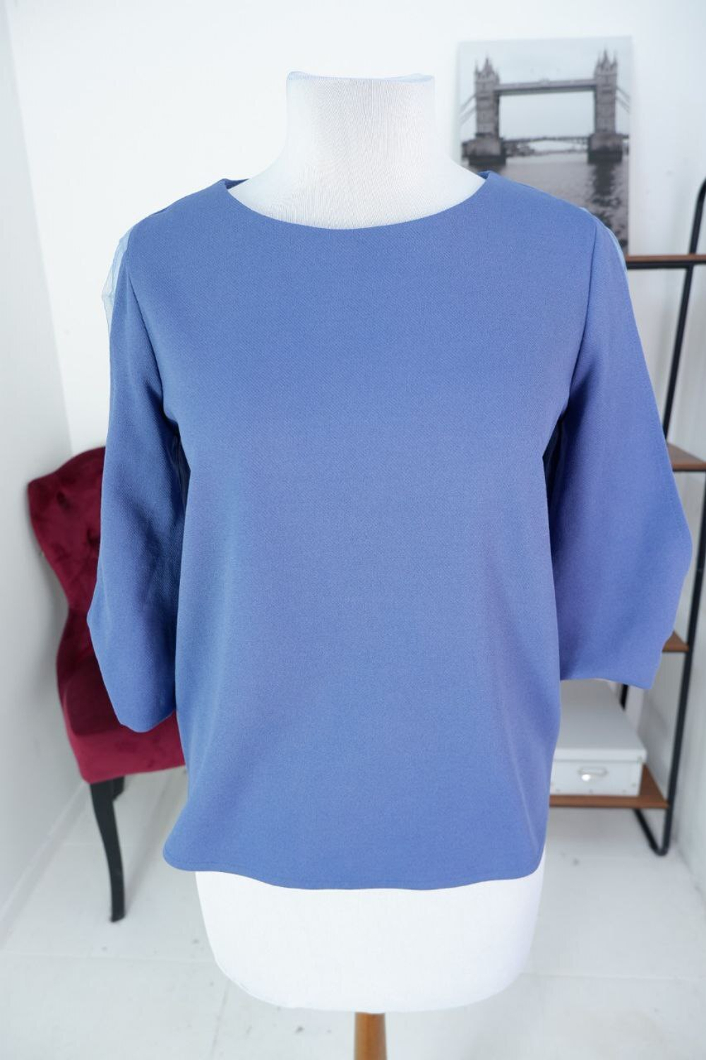 Блузка DeFne небесно-голубого оттенка 46 размер