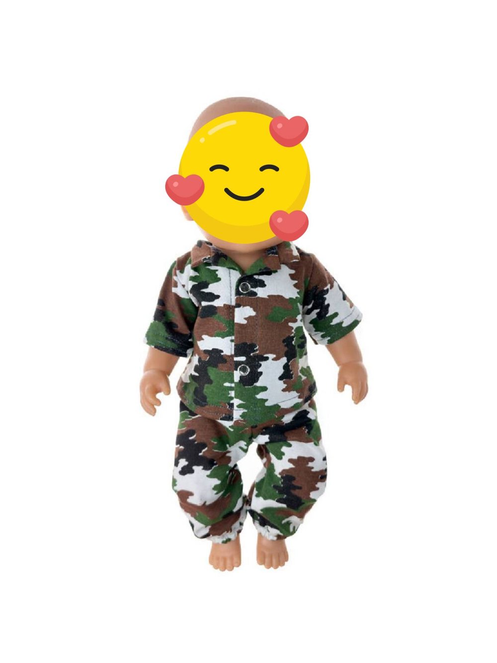 Кофточки и брючки для куклы ростом 43 см (975)