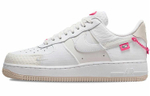 Кроссовки Nike Air Force 1 Low Pink Bling (Женская размерная сетка)