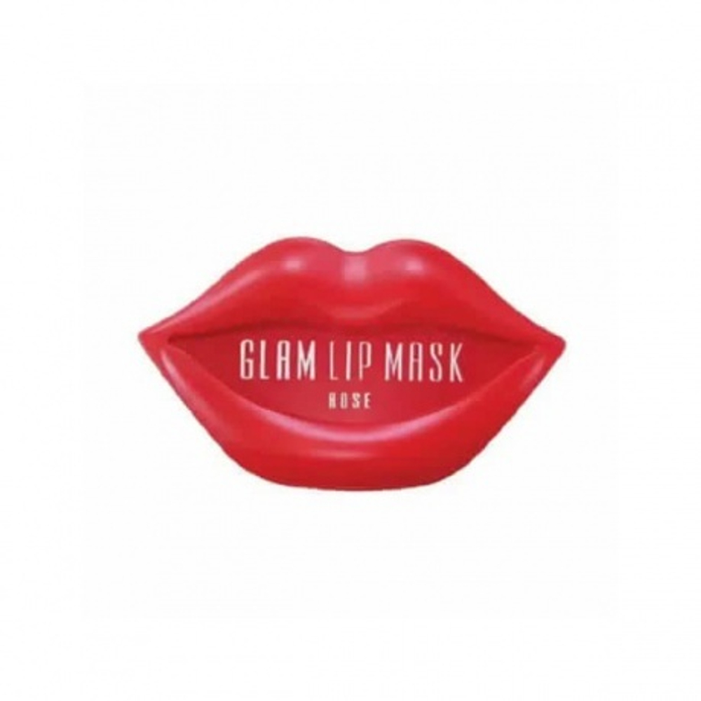 Beauugreen Hydrogel Glam Lip Mask Rose гидрогелевые патчи для губ с розой