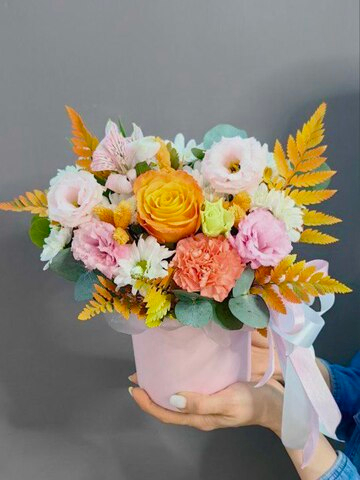 Авторская композиция в осенней гамме