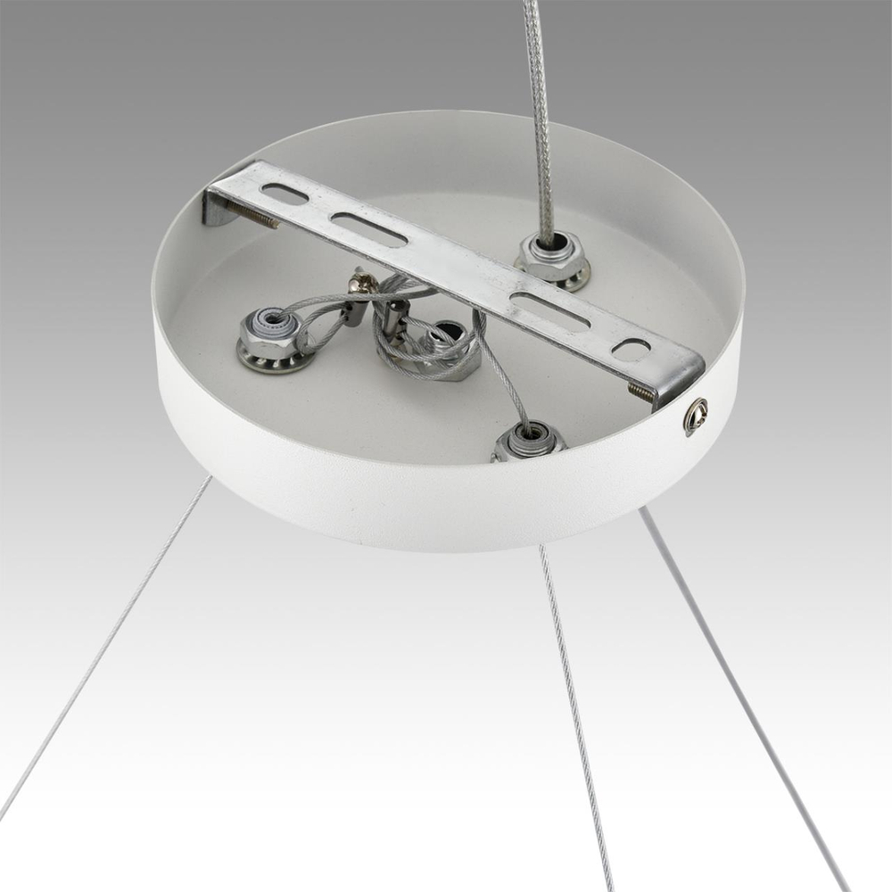 8254/9 COMFI LN26 246 белый металл Светильник подвесной LED GX53 8*7W 220V LUAZANA