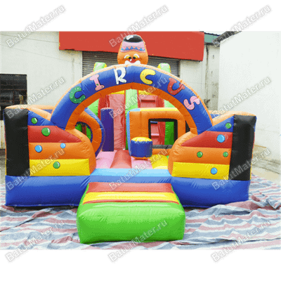 Коммерческий надувной батут "Цирковое наслаждение"