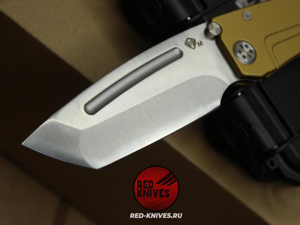Нож Medford Knives Marauder-H Tanto - желтая рукоять, клинок