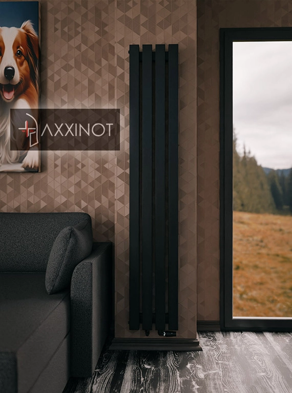 Axxinot Verde V 500 - вертикальный трубчатый радиатор высотой 500 мм