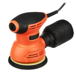 Машина шлифовальная эксцентрковая УШМ-125/350, 350 Вт, 125 мм, ЕРМАК, орбитальная шлифмашина сетевая 220