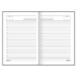 Ежедневник недатированный Staff А5 128 л. обложка твёрдая 3D Triangles