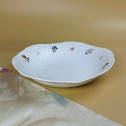 Lenardi 109-219 Круглое глубокое блюдо 26х5,5см КРОКУС в под.уп.(х8)Фарфор