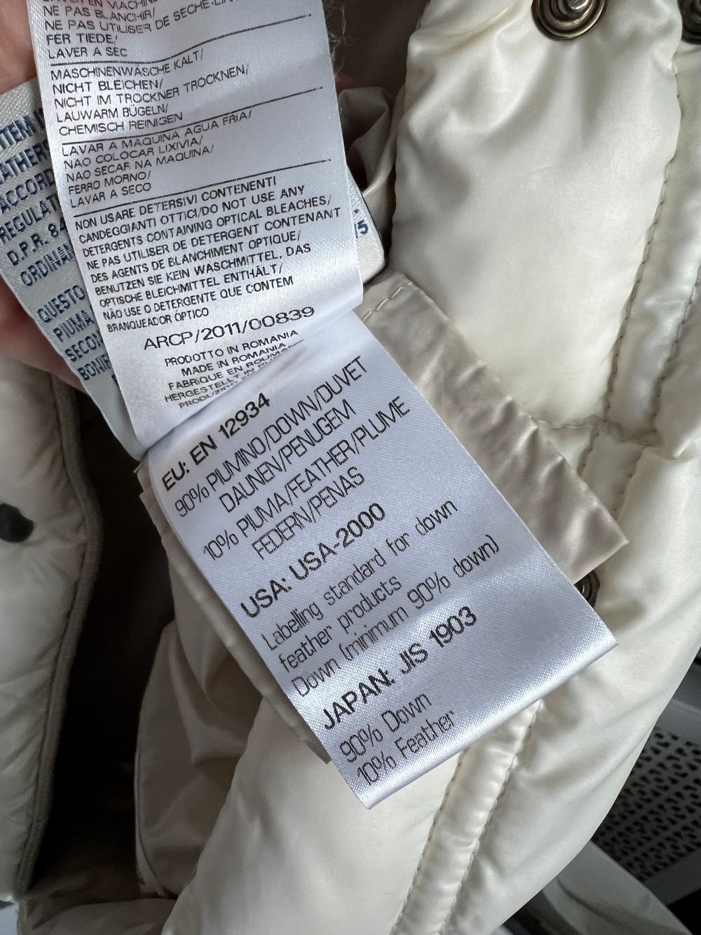 Зимний пуховый конверт Moncler, 62