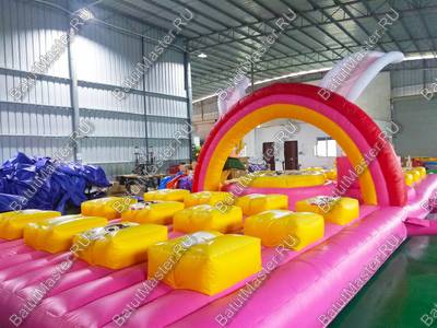 Надувная игра "Радужный кролик"