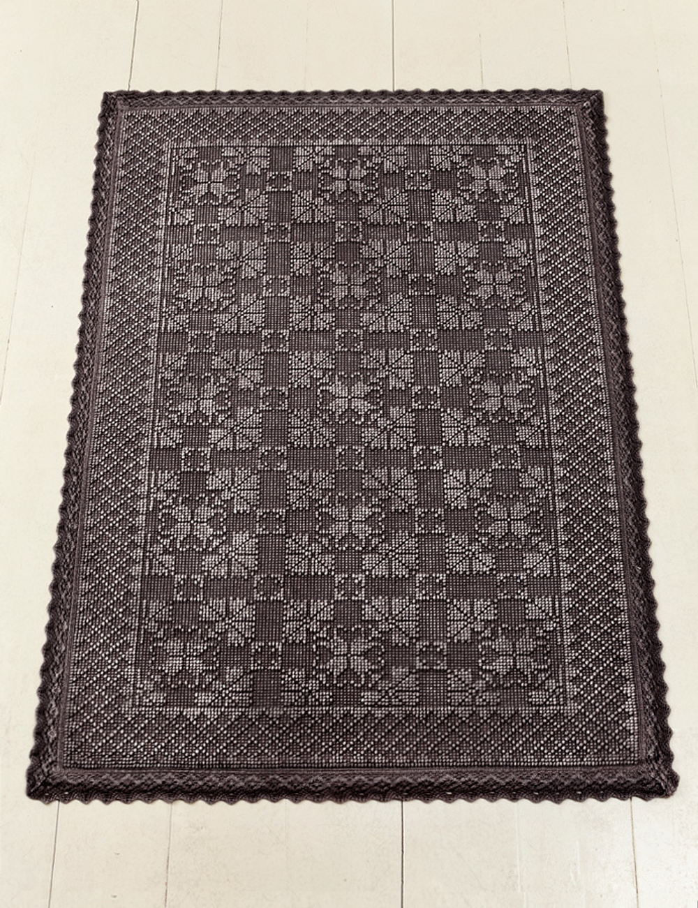 Коврик для ванной 70x100 Luxberry Vintage2 шоколад