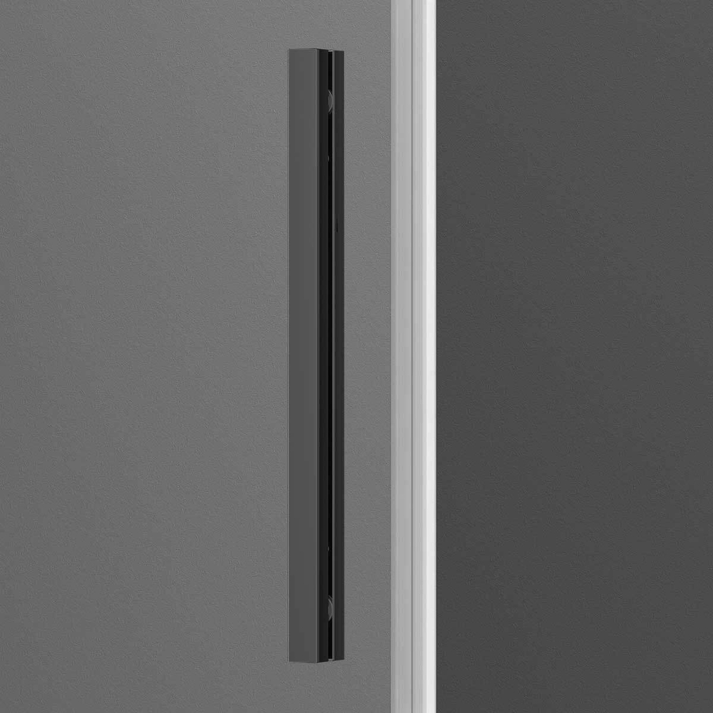 Душевая дверь Soft VDS-3SO140CLGM, 1400, вороненая сталь, стекло прозрачное