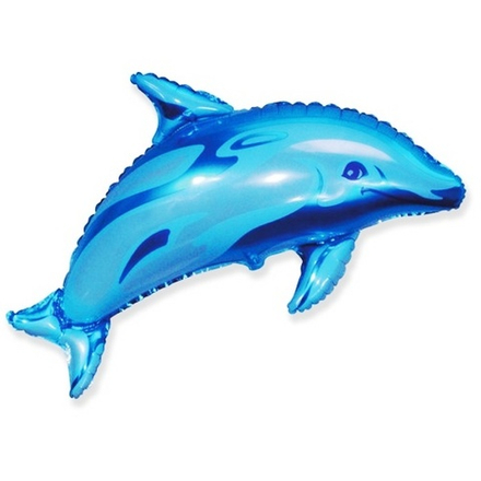 Мини Фигура Flexmetal Дельфин синий #902546A