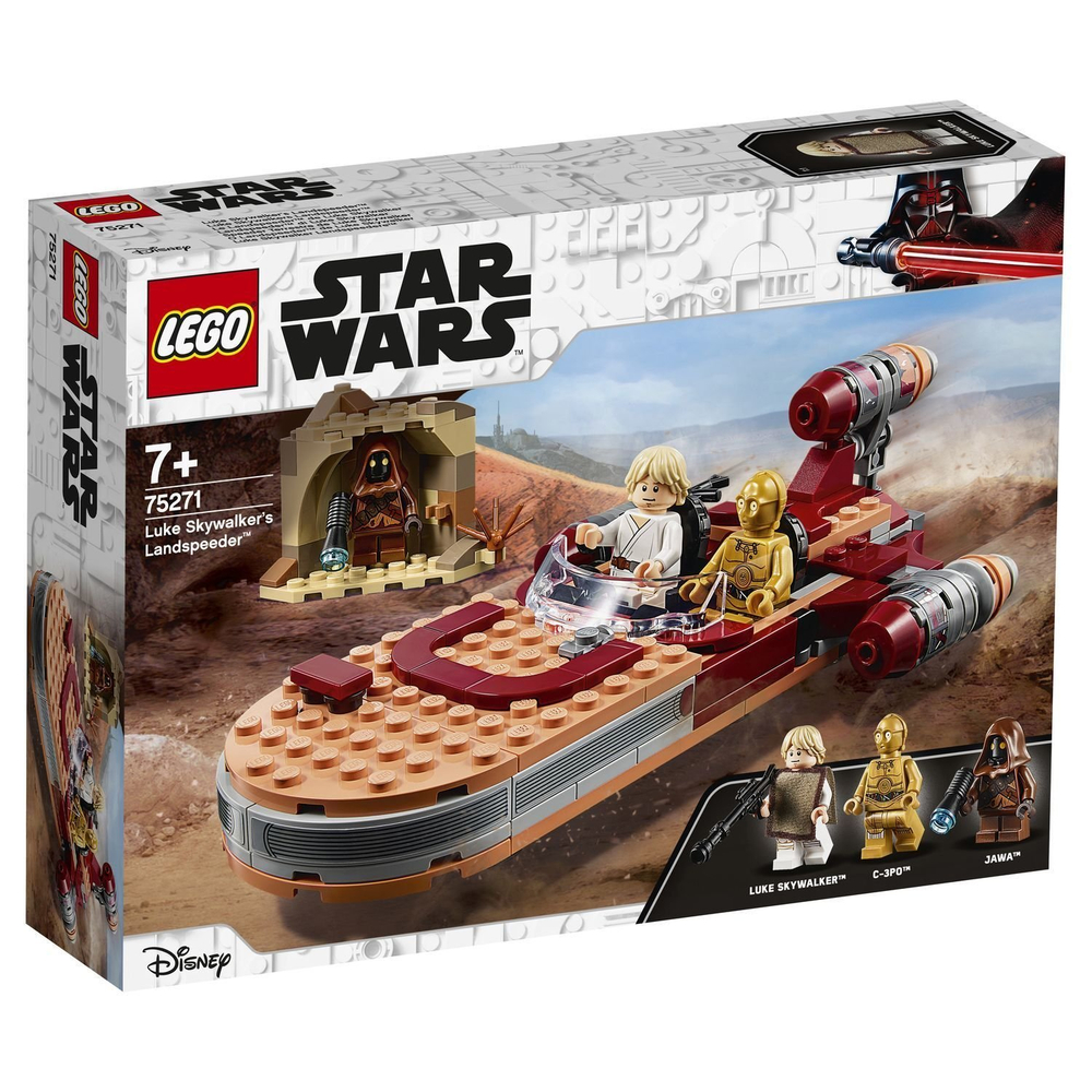 LEGO Star Wars: Спидер Люка Сайуокера 75271 — Luke Skywalker's Landspeeder — Лего Звездные войны Стар Ворз