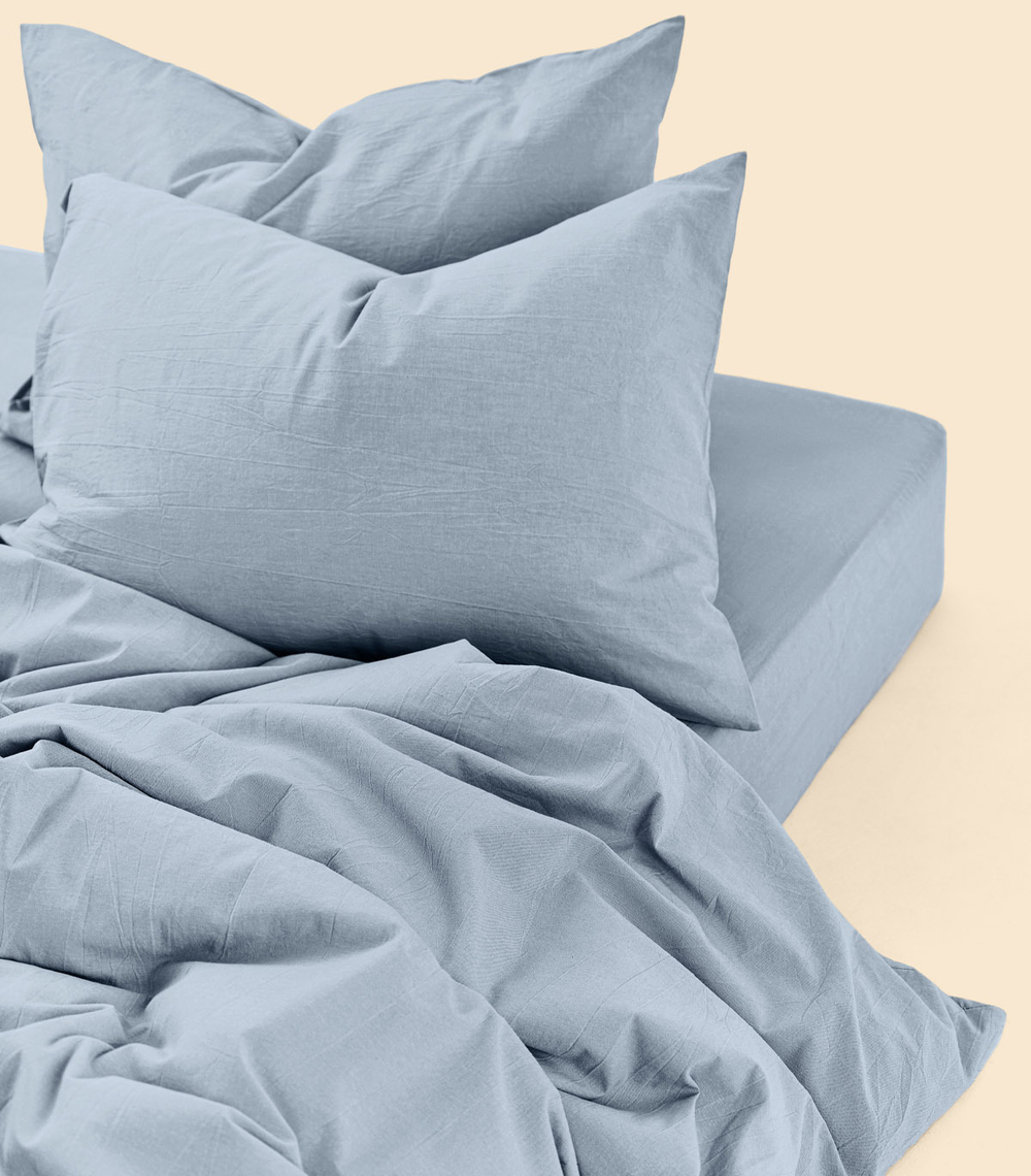 Пододеяльник - Melange Blue-gray - 150x200