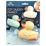 itzy ritzy, Itzy Ritzy Ducky Family™, игрушка для ванны, для детей от 6 месяцев, 3 шт.