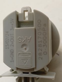 WSPE6H612A кт41 Датчик уровня воды (прессостат) для стиральной машины Beko 2828170500 б/у