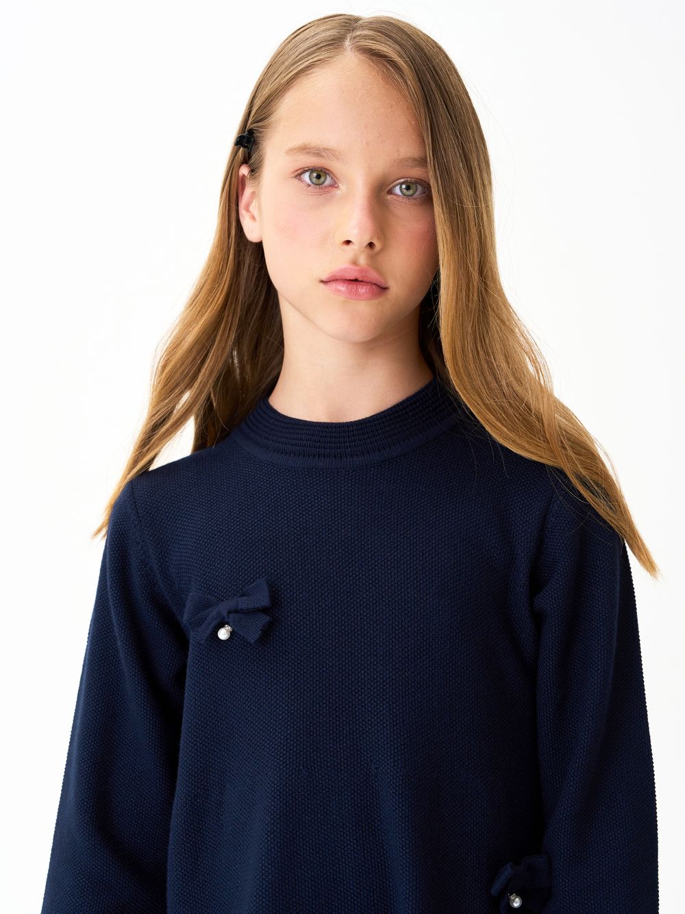 Платье для девочки AT1398 синий