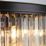 Citilux Мартин CL332152 Люстра хрустальная подвесная Шампань