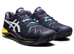 Мужские кроссовки теннисные Asics Gel-Resolution 8 Clay - indigo fog/white