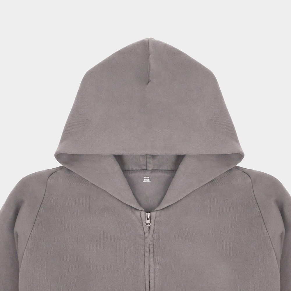 Худи на молнии Yeezy x Gap H14 Unreleased Light Grey