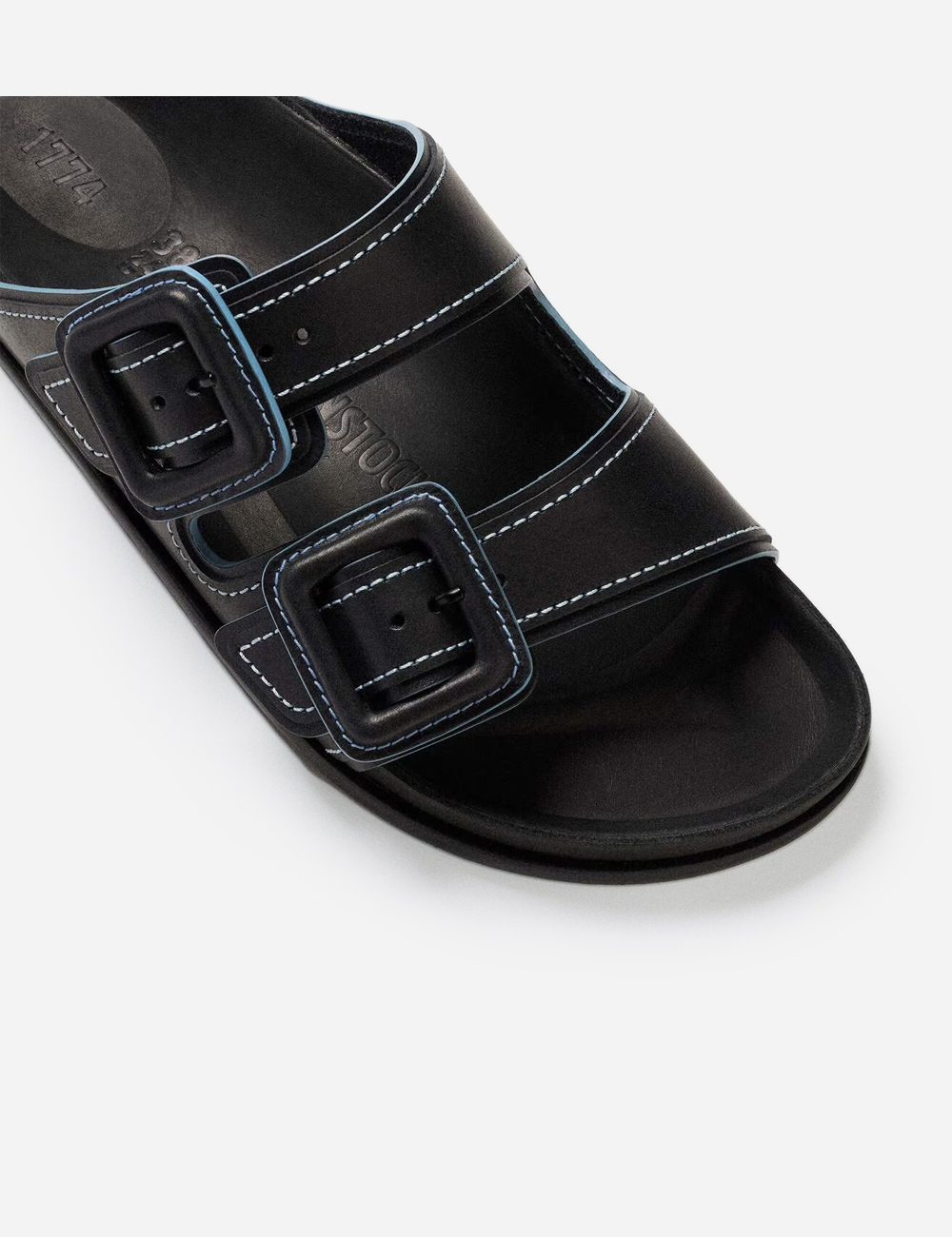 Birkenstock 1774 Arizona Natural Leather " Black"
