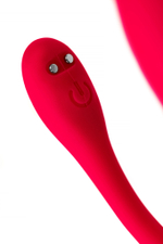 Виброяйцо с пультом управления Leroina Choppy розовое 21 см