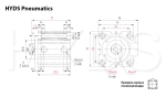 SDA 20x10 Пневмоцилиндр
