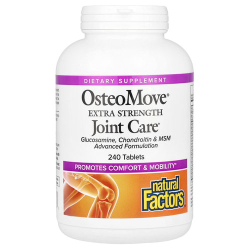 Natural Factors, OsteoMove®, средство для поддержки суставов, 240 таблеток