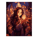 Картина по номерам 28,5*38см "Фонарики" (Lori)