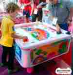 Мини детский аэрохоккей «Времена года», 110×110×75 см