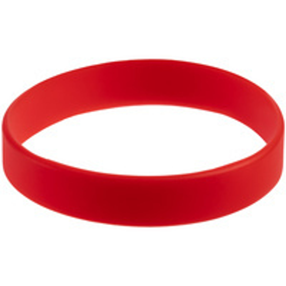 Силиконовый браслет Valley, красный