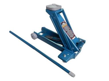 Домкрат подкатной гидравлический 2 т усиленный (высота подхвата - 145мм, высота подъема - 560мм, сменная полиуретановая накладка, усиленный цилиндр с Forsage F-TR20006