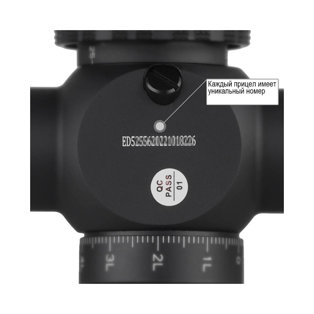 Оптичекий прицел Discovery ED-AR 1-6X24IR FFP FW30, арт: DY-EDAR 1-6X24IRFFPFW30