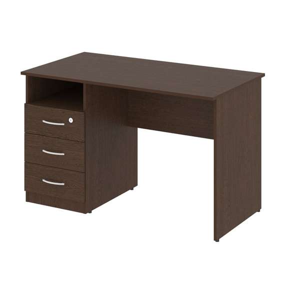 Nova S Стол письменный с тумбой левый В.СПТ-2 (L)  1200*650*750