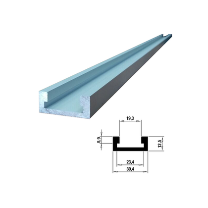 Шина-направляющая c Т-образным пазом 30,4 мм Woodwork TR030.1000