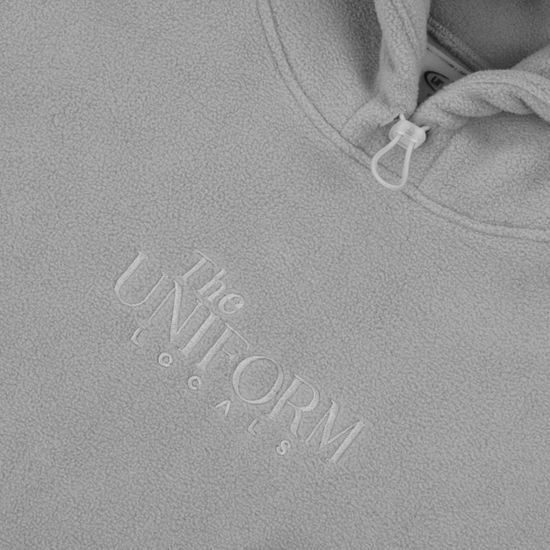 Худи UNIFORM Fleece Locals светло-серый