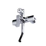 Душевая система 40к ML2418 излив лейка 5 позиций +лейка "Тропический душ" ХРОМ