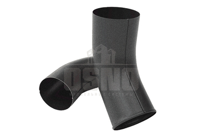 Сливное колено 125*90мм OSNO 7024 Мат