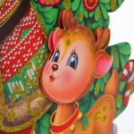 Плакат «Дедушка у ёлочки» 50 см