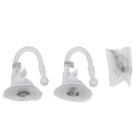 UFP-M01R-150 WHITE POLYBAG SET2 Подставка для светильника ULI-P. на присоске. длина трубки 150мм. Набор из 2шт. Белая. TM ФитоЛето