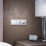 Диммер (cеребряный рифленый)