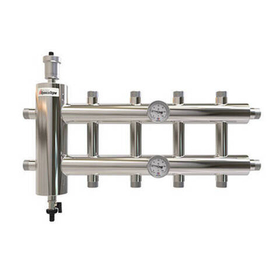 Коллектор с гидроразделителем ПроксиТерм GSK - 1 1/2* на 2+1+2 контур 1* (НР, для котлов до 120 кВт)