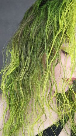 Декоративный гель для лица, волос и тела Color Gel Yellow Neon