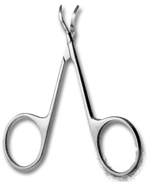 ТМ- Н-30 Ножницы для рассечения передних синехий радужной оболочки (тупоконечные)